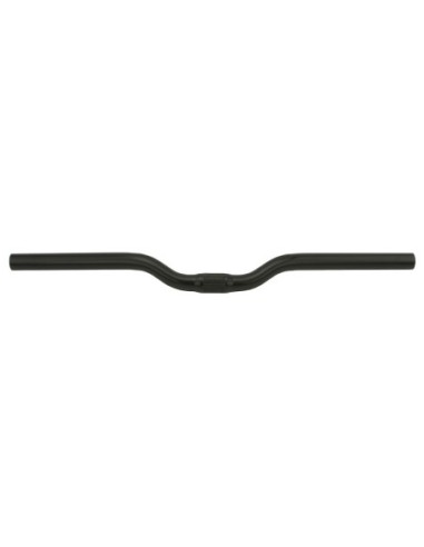 M.T.B Handlebar 153 Steel 25.4mm Black.